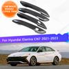 Car Door Handle Cover Trim For Hyundai Elantra Avante I30 Sedan CN7  2022 2023 Cover Decoration Exterior Parts