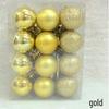 In Stock: 24-Piece Set of 3cm Shiny Christmas Tree Decoration Balls