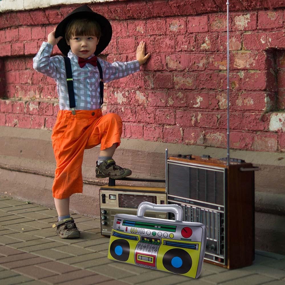 Музыкальные инструменты Игрушки Инструмент Гавайская гитара Игрушки Надувной гитарный шар Микрофон Воздушные шары