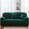 Elastic Solid Color 3 Seater Sofa Cover Dustproof Washable Stretch Couch Cover All-inclusive Extendable Sofa Protecter