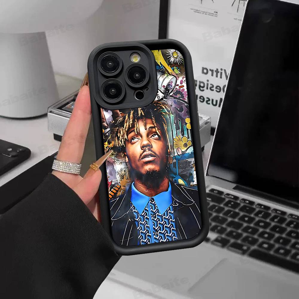 Rapper J-Juice Wrld Phone Case For IPhone 17 16 15 13 11 12 14 Pro Max Plus Silicone Cover Shell