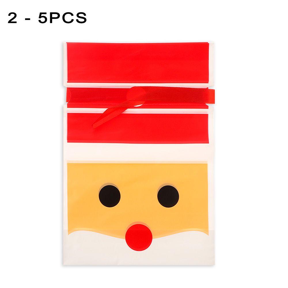 Pastry Tool Santa Claus Cookies Handmade Soap Gift Bags Christmas Decor Candy Package Drawstring