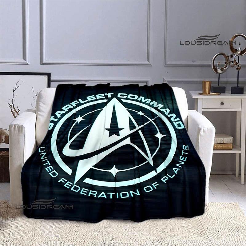 StarCraft Logo Printed Blanket Children Warm Beautiful Blanket Flannel Soft and Comfortable Blanket Home Travel Birthday Gift