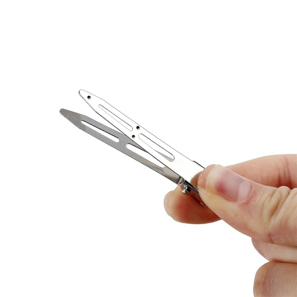 20 шт./лот 45 55 мм утюг для салона парикмахерские инструменты шпилька в форме утки в форме рта для DIY заколки для волос база принадлежности для изготовления ювелирных изделий