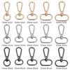 1pcs Metal Split Ring DIY KeyChain Lobster Clasp Bags Strap Buckles Hook Collar Carabiner Snap