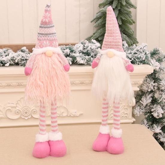 Yousheng Рождественская Безликая Кукла Очаровательный Гном Украшение Телескопические Ноги Плюшевая Карликовая Кукла для Украшения Дома Праздника