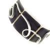 Dolce Vita [K2624] - Silver Black 'Creativity' Designer Bracelet