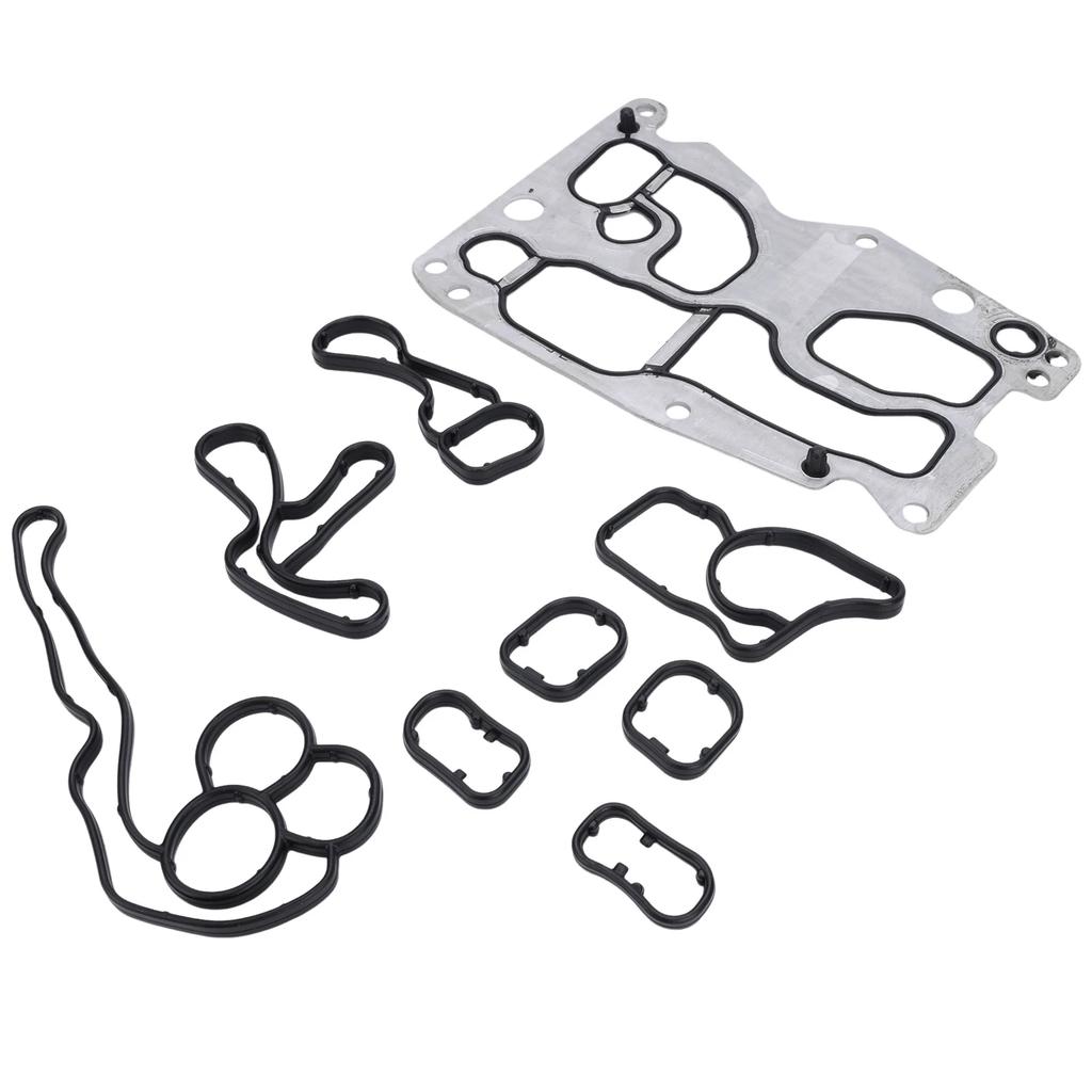 Car Oil Cooler Gasket Seal Kit For F50 E90 F30 E91 F10 F11 X1 X3 X4 X6 N47 N57 11428516396 Oil Cooler Gasket Seal Accessories