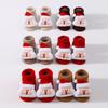 Baby Christmas Walking Socks with Anti-Slip Padded Soles