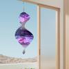 Wind Spinner Sculpture Stainless Steel Crafts Decoration Hanging Ornament Chime for