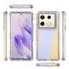 Гибридный противоударный чехол 3 в 1 для Infinix Note 40Pro Plus GT 20 Pro Жесткая пластиковая рамка Прозрачная задняя крышка из ТПУ Fundas