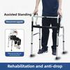 Lightweight Foldable Walking Aid Elderly Assisted Walking Cane Fracture Rehabilitation Walking Trainer