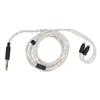 3.5mm To 2 Pin 0.78mm Earphone Cable 3.9FT Silver Plated Copper Headphone Replacement Sound Cable Fo