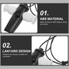 FUNOMOCYA Самба Свисток, Черный, Взрослый, Профессиональный Свисток для Самбы, Слайд-свисток, Перкуссионный Свисток, Черный