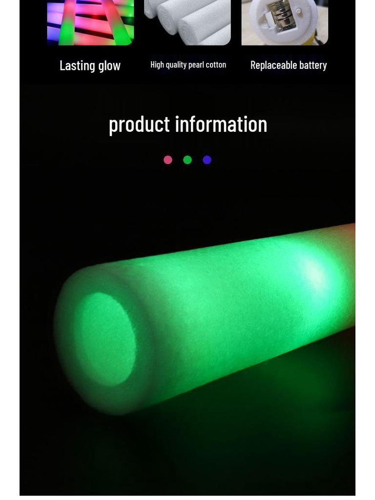 Seven-Color LED Glow Stick for Concerts and Events