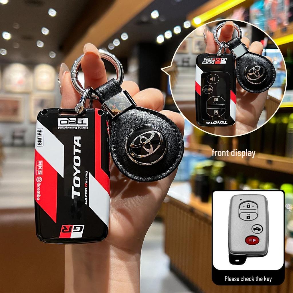 Чехол для ключа Toyota для Land Cruiser, Camry, Prado, Highlander