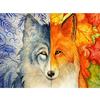 5D Diy Diamond Painting Wolf Diamond Pictures Cross Stitch Rhinestone Embroidery Decor
