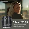 7Artisans 35mm F0.95 APS-C Standard Prime Lens for M4/3
