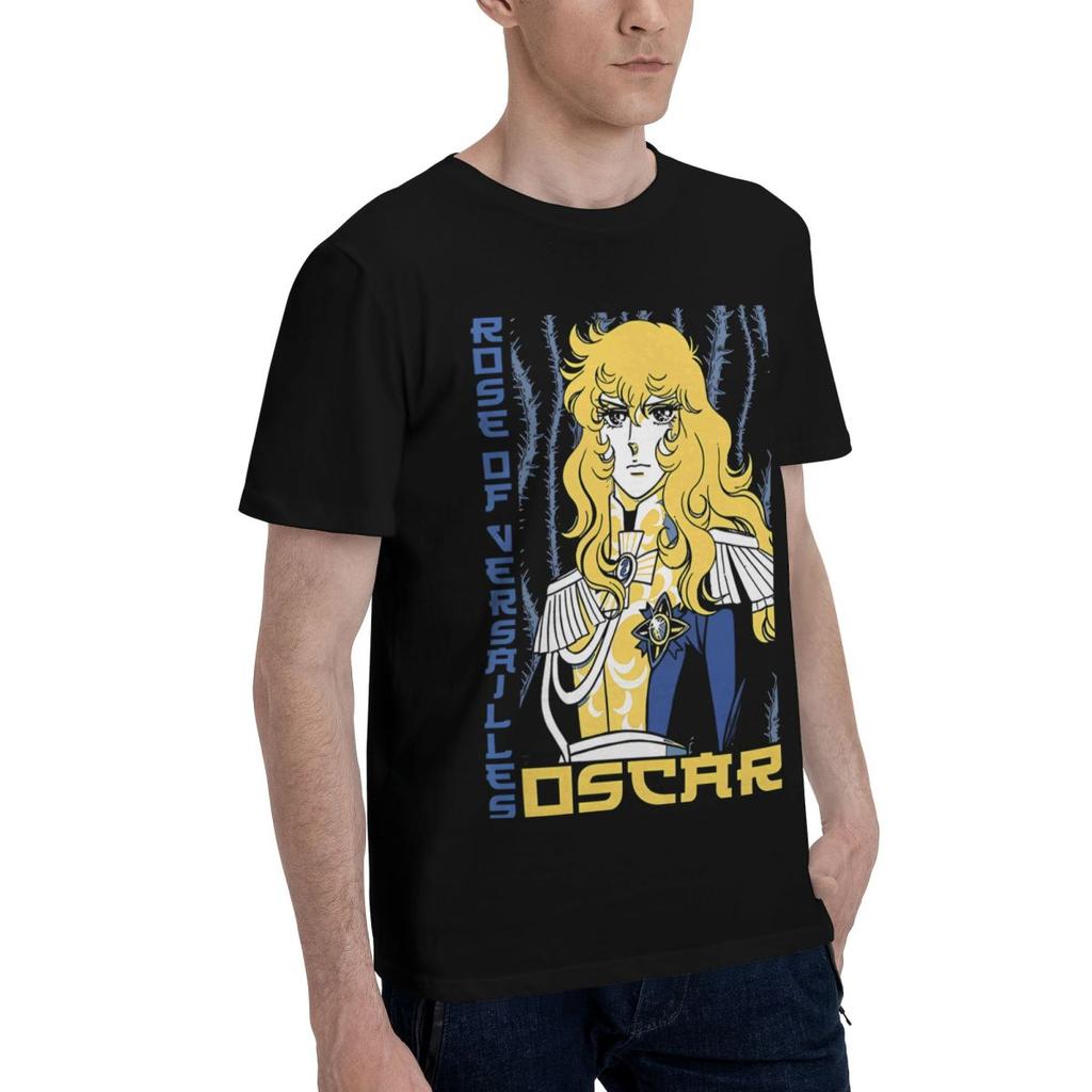 Rose Of Versailles 100 Cotton Casual Breathable Confortable Cute Mens Designer Clothes Clothes Men