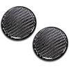 Car Cup Holder Coaster, 2 PCS Carbon Fiber Non-Slip Embedded Coasters, Universal 2.75 Inch Cup Holder ert Coaster Pad, Non-Slip Bottle Pad Embedded
