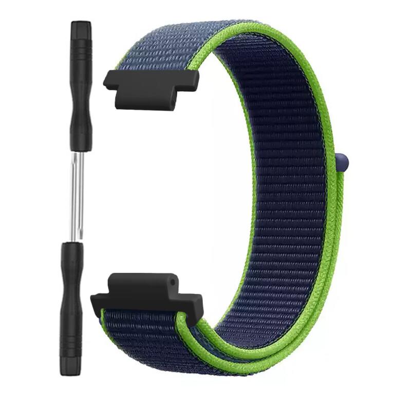 Garmin Forerunner 235 lite nylon strap 735 XT/230/220/620 breathable watchband Approach S20 S6 quick-drying strap double B Garmin 235/735 nylon strap