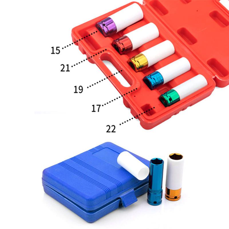 3/5 комплекта защитных головок для приводного колеса, набор ударных втулок, прочные пластиковые втулки 15 мм/17 мм/19 мм/21 мм/22 мм