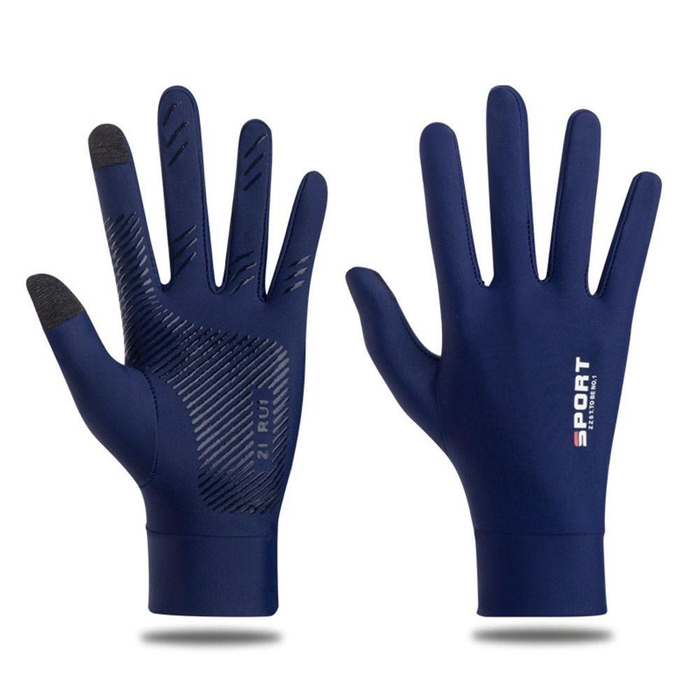 Thin Sunscreen Gloves UV Protection Anti-UV Mittens Summer Sun Protection Gloves Sports