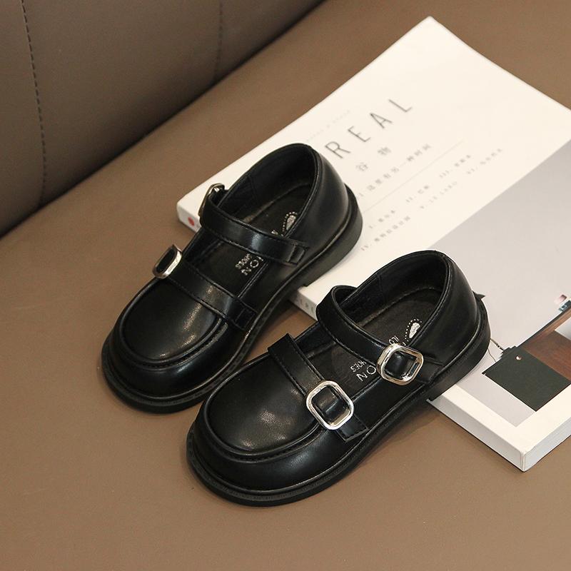 Обувь из кожи для девочек на вечеринку, свадьбу, модная детская обувь для выступлений, детская обувь Мэри Джейн, все подходящие 2024, весна-осень