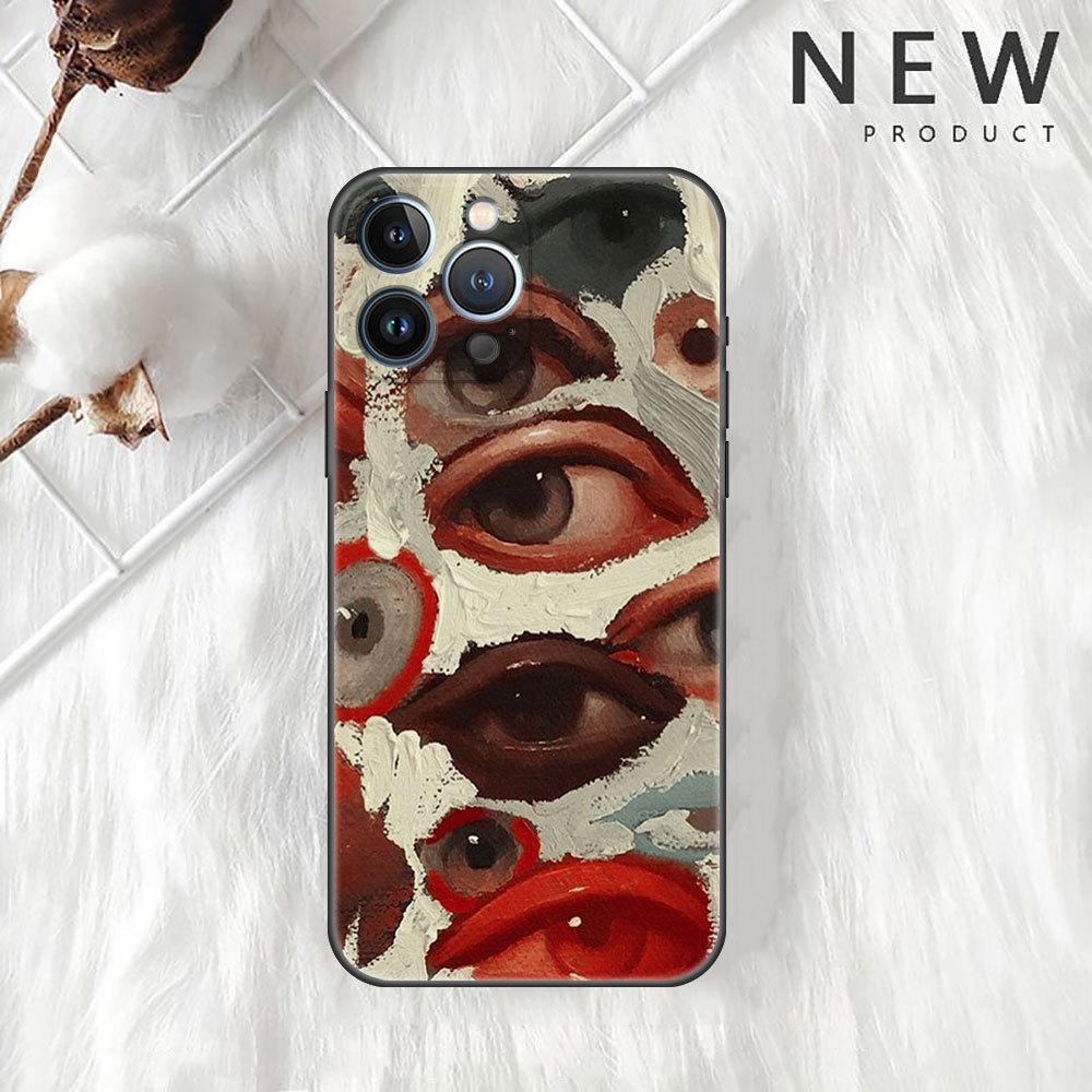 Подходит для iPhone16 Новый чехол для телефона Halloween Horror Eye