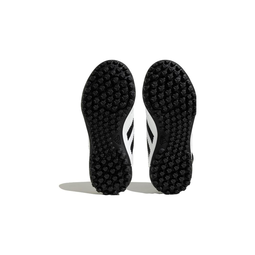 Adidas Goletto 8 Удобные Амортизирующие Прочные Низкие Детские Футбольные Бутсы Детские Футбольные Бутсы Белые Черные HQ4485