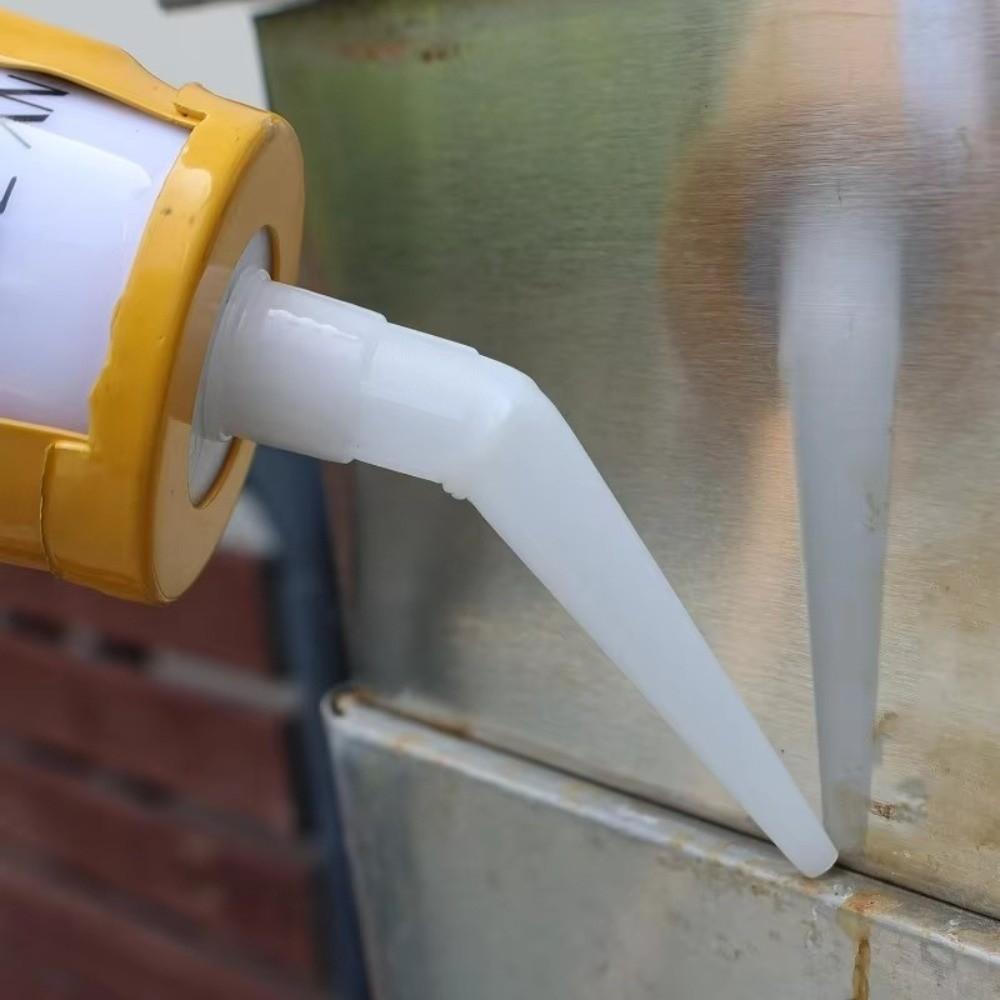 Versatile Caulking Nozzles Standard Fit Plastic Caulk Nozzles Tile Floor Sealing