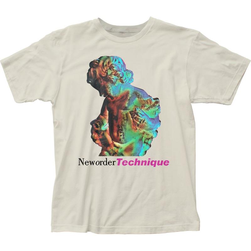 New Order Technique Unisex T-shirt Music Classic Concert Rock Band New Natural Graphic Tee