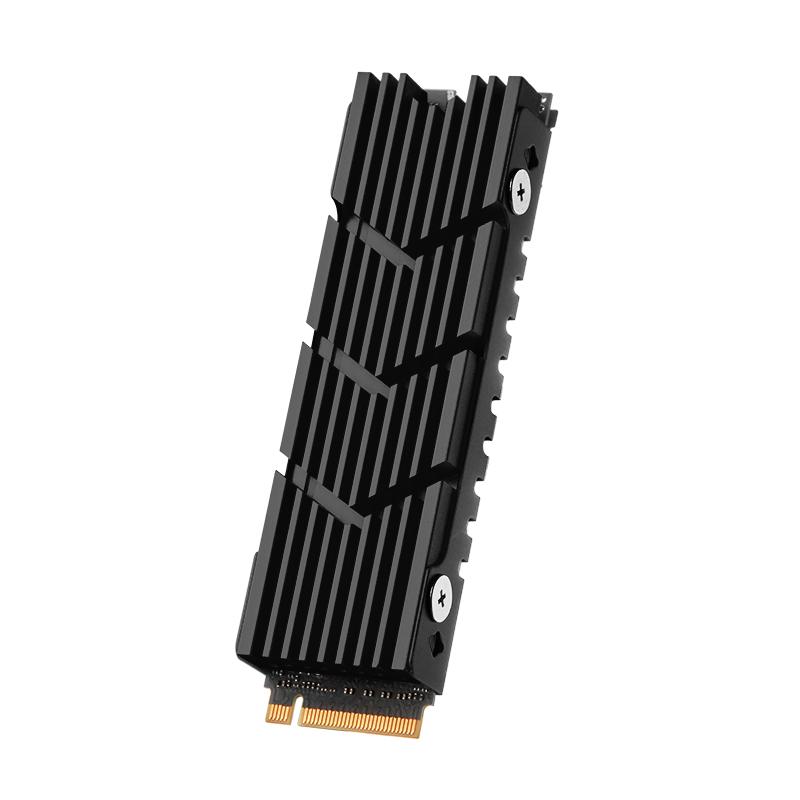 Радиатор для M.2 2280 SSD, полый, охлаждающий радиатор NVME NGFF, алюминиевый сплав с термосиликоновой прокладкой для игровой консоли PS5