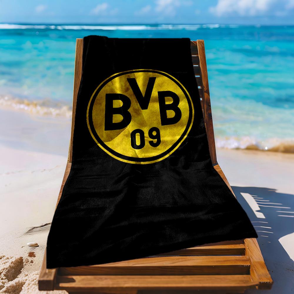Borussia Dortmund Beach Towel High Absorbency Quickdry Comfortable Lightweight Portable For Swimmingbeachcamping Travel Beach Accessoriesgym