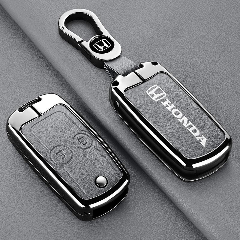 AAAKN1 Honda CRV Key Cover Old Model Suitable For Honda HRV Jazz Accord Pilot Acura Spirior Fit Odyssey CRV CR-V 2012 Key Holder Acces