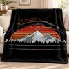 Denver Broncos blanket Flannel Blanket Soft Cozy Plush Throw for Sofa Bed Lightweight Home Decoration Outdoor camping