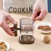 Nut Walnut Grinder Portable Multifunctional Nut Grinder Fruit Crusher Hand Masher for Walnuts Almonds Chocolate Kitchen Tool