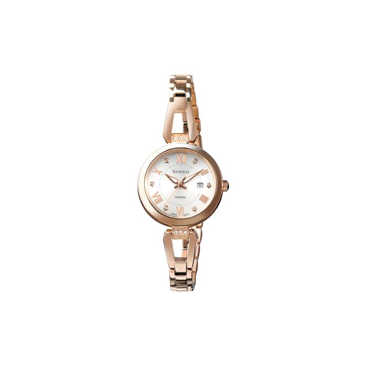 Casio Женские часы SHEEN Серебристые SHS-4526CG-4AUPR