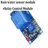 Модуль обнаружения воды 12 В для Arduino, датчик капель дождя с релейным выходом для мониторинга погоды, мощность реле 250 В