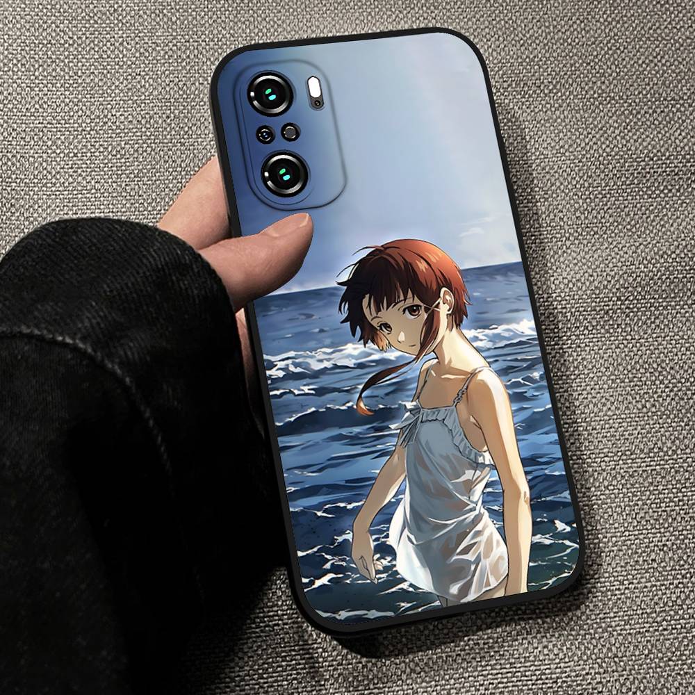 Чехол для телефона с аниме S-serial Experiments Lain Для Xiaomi Redmi 13 12 13 12C 14C Redmi Note 14 13 12 Pro Plus 12S 11S 11 10S Мягкий C