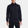 Under Armour Project Rock Colorblock Stand Collar Knit Jacket Men Jackets Black 1357199-001