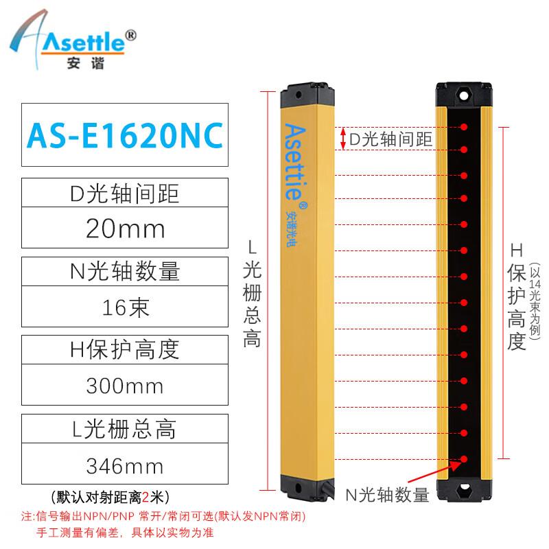 Anxie ASETTLE Ultra-thin Safety Light Curtain