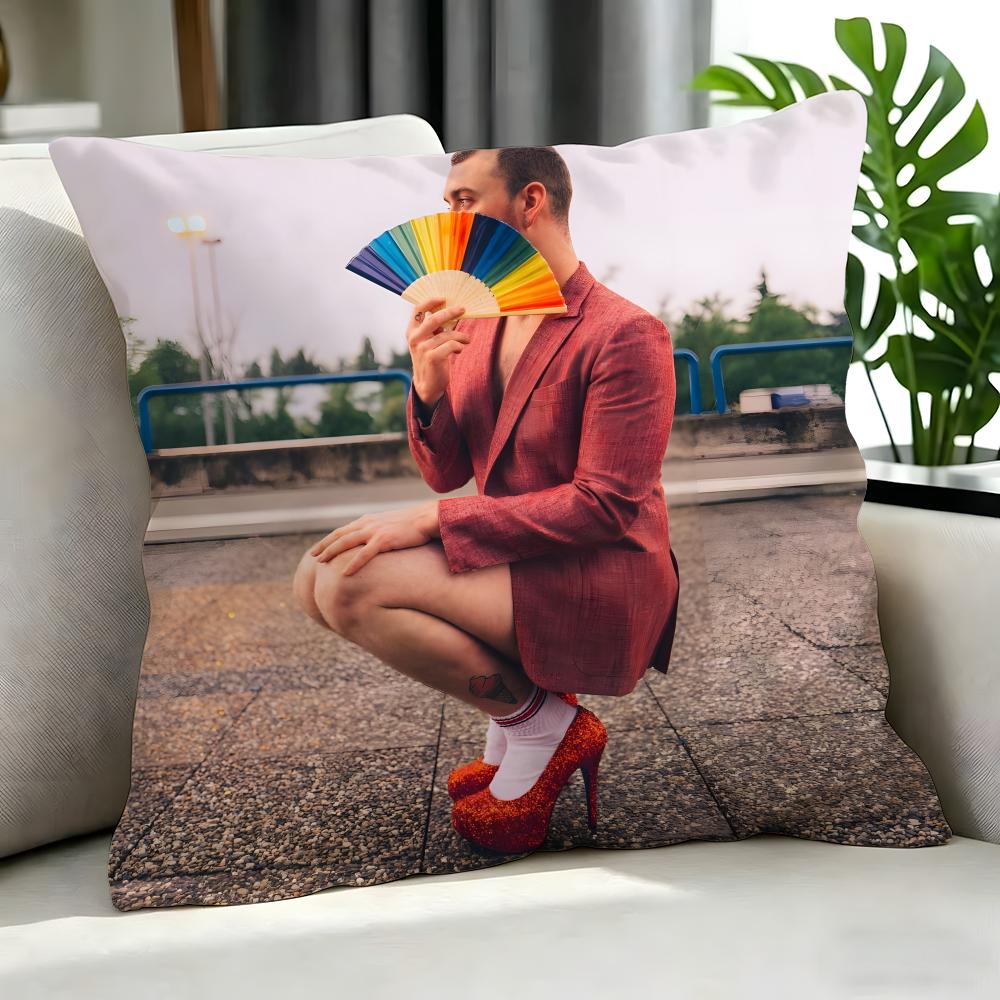 singer Sam Smith Cushion Cover Cushion Cover Set Pcs x x x Pillowcase Decorative Sofa Home Decor