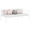 VidaXL Sofa Bed Frames White Metal 90x200 Cm, White, Powder-coated Metal