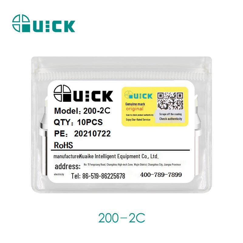 Паяльные жала QUICK Kuai Ke TS2200/203H/503 - Совместимые модели 203D/376D в стилях 200-C/D/B/I/J/LB.