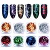 Puntos Nail Art Manicure Decor 0.2g Shiny Paillettes Foil Glitter Sequins Mirror Powder