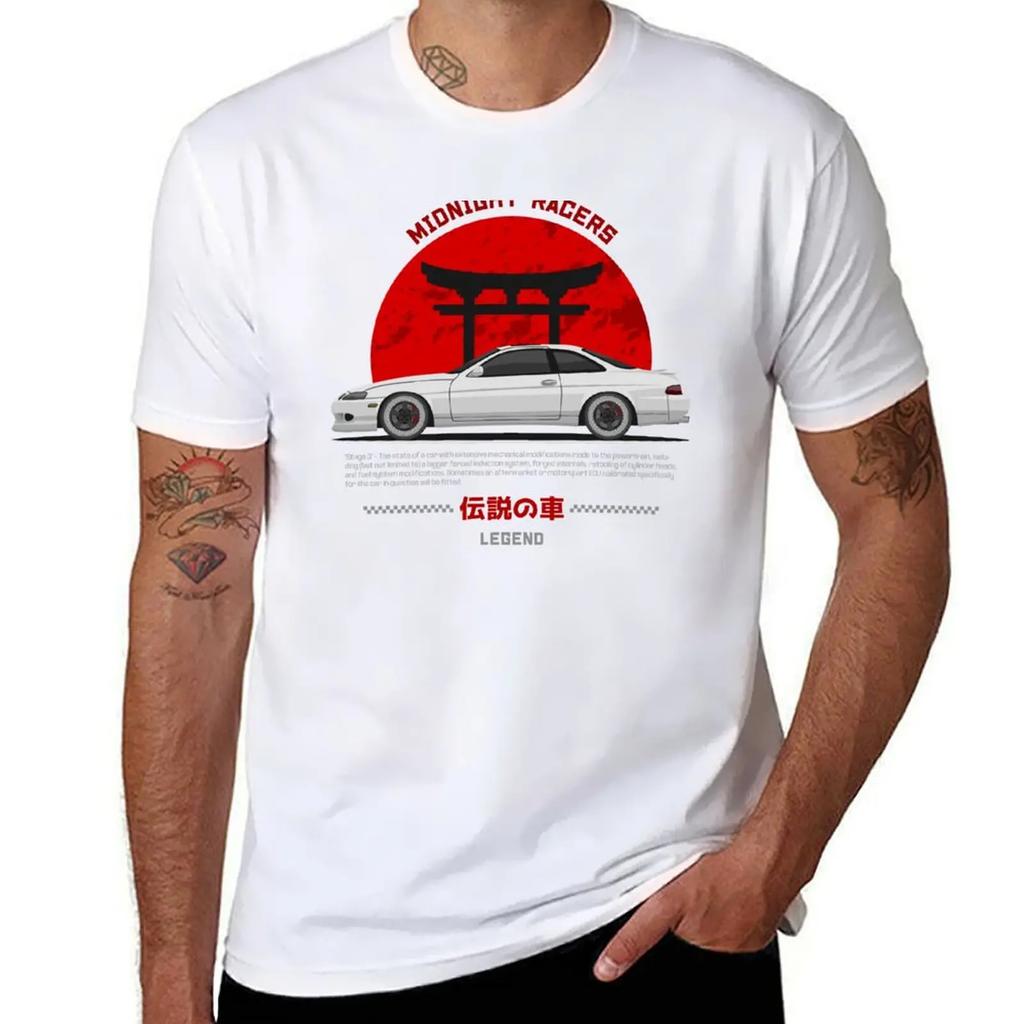 Tuner White Soarer SC JDM T-Shirt Aesthetic Clothing Sweat Man T Shirt Mens White T Shirts