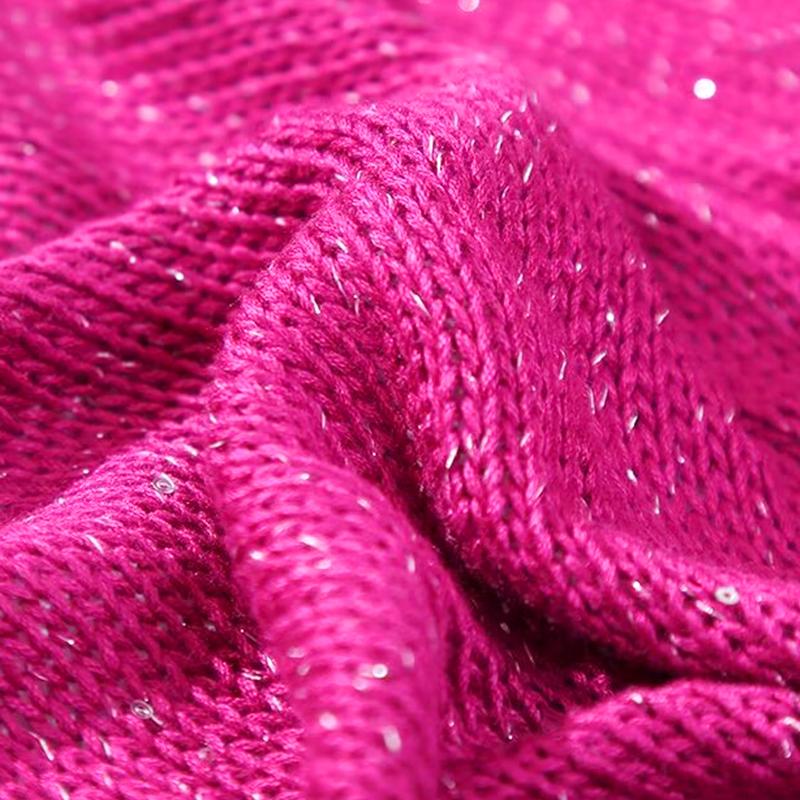 1 шт. Пряжа ручной вязки для подарка, сделай сам, блестящая шелковая нить с пайетками, пряжа из чистого хлопка и натурального шелка ручной работы, вязальная пряжа с серебряной нитью