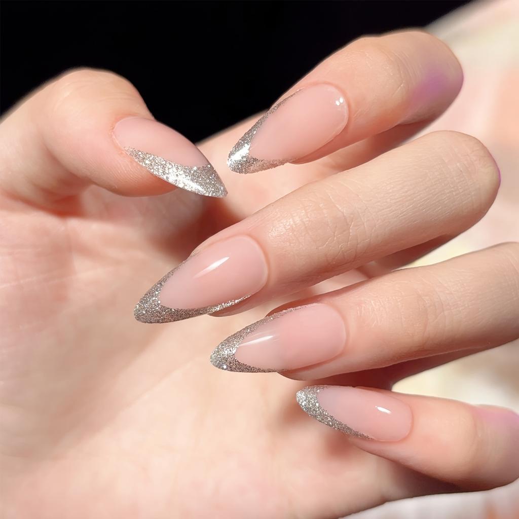 1 коробка накладных ногтей с клеем для ногтей искусственные квадратные головки накладные акриловые типсы бесшовные ногти съемные накладные ногти