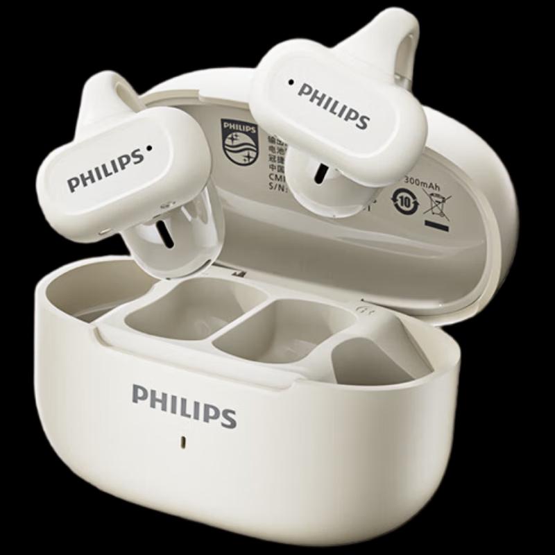 Philips TAT2469 Беспроводные спортивные наушники-клипсы с открытым ухом Bluetooth